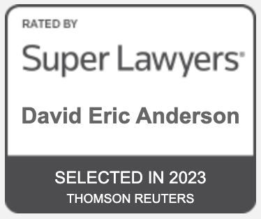 Super Lawyers 2023 — David Eric Anderson, Thomson Reuters