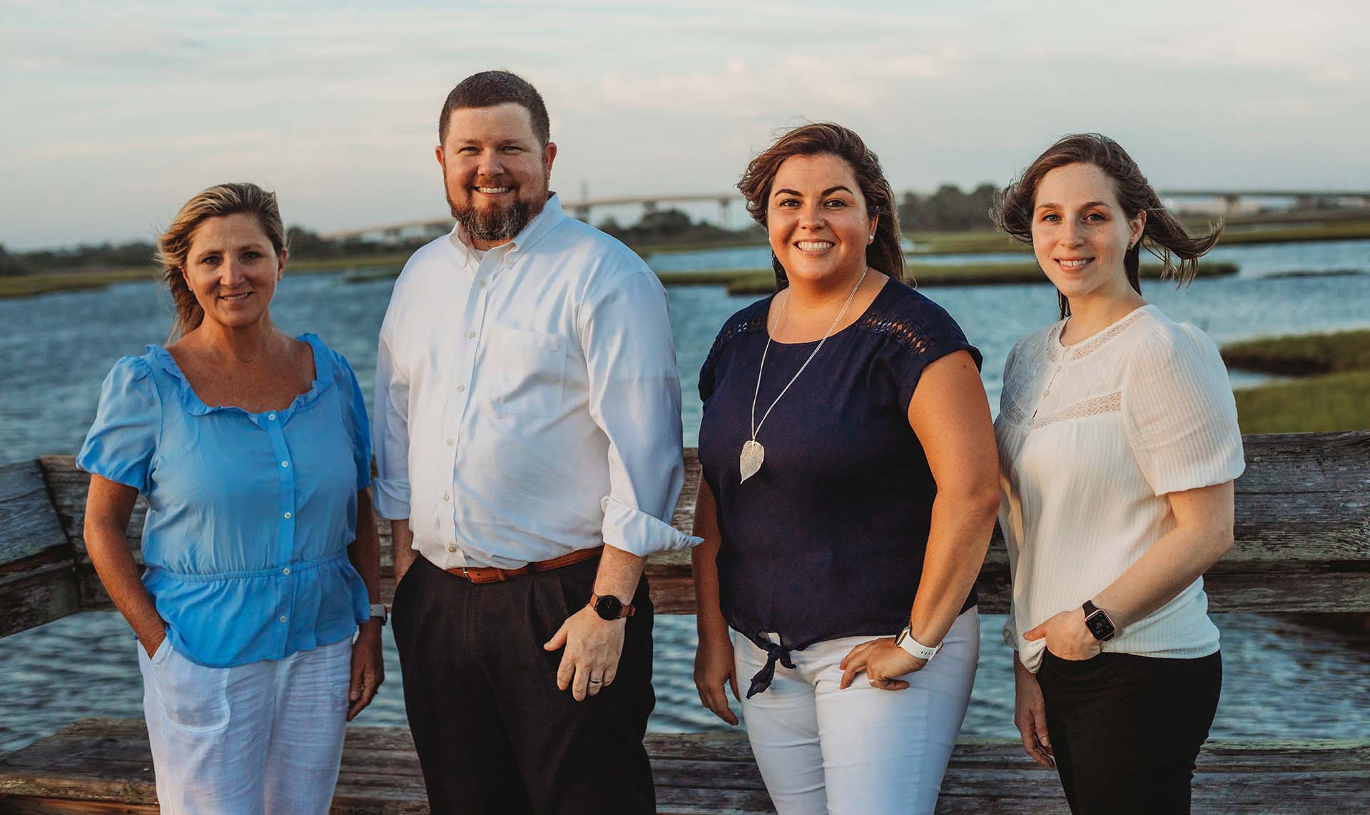 David E. Anderson PLLC team at Wilmington waterfront